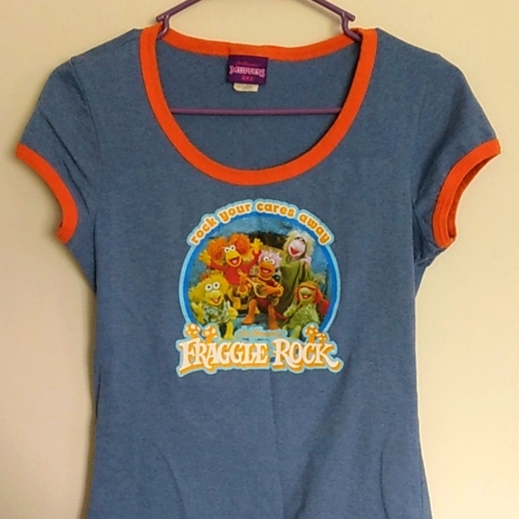 Y2K Fraggle Rock Ringer Tee - Picture 9 of 9